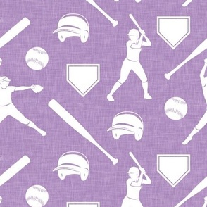 Softball - purple - LAD23