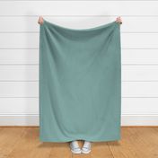 Small simple Art Deco Scallop repeat in sea blue teal and duck egg green
