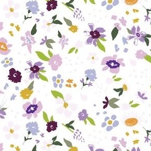 Prairie Wildflowers_white_medium 7.99"x4.72"