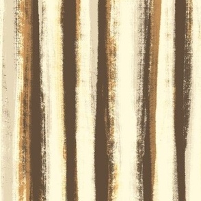 Textured Stripes Brown - Medium