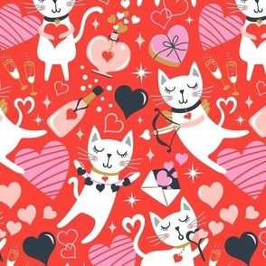 You're The Cat's Meow - Valentine's Day Red Regular