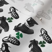 Irish Dancing Shoes (White tiny scale) 