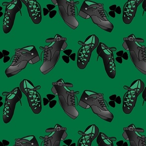 Irish Dancing Shoes (Green) 