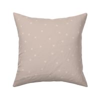 ASTERISK STAR RANDOM BISCUIT TAUPE