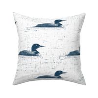 Lake Loon - Navy Natural - Large