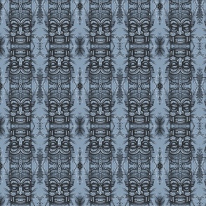 ANOTHER WICKED TIKI - VINTAGE GRAY BLUE, SMALL SCALE