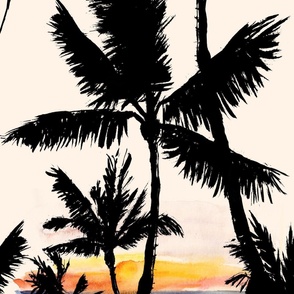 Palm Beach at Sunset