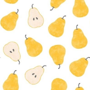 golden pears - yellow - LAD23