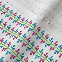 Carousel Ponies - Coordinating Leaf Print