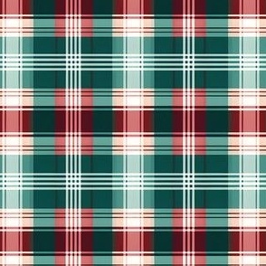 Red, Green & White Plaid - small