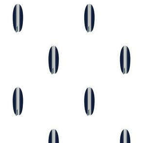 Navy Blue and Gray “Mini” Classic Surfboards