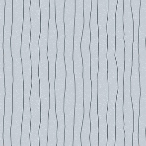 Mini - Simple, Hand Drawn Stripe on a Rocky Textured Background - Granite Earth Tones of Silver, Gray & Charcoal