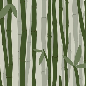Serene Bamboo Thicket