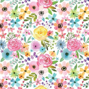 Watercolour Floral Spring Fling