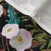 FLorography - Midnight Wild floral Pattern