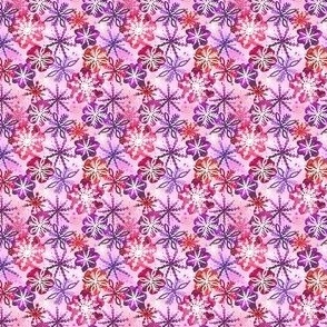 polar plum snowflakes 2in