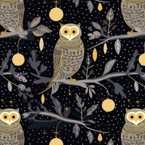 Owls At Night