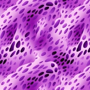 Purple on Purple Abstract Dots - small