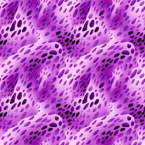 Purple on Purple Abstract Dots - medium