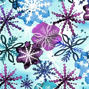 arctic whimsy snowflakes