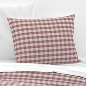 gingham - light rosewood