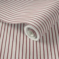 stripes - linen & rosewood