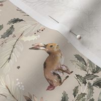 Forest - Forest animals toile - Rustic Beige - Small
