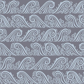 Waves 1- Blue Grey