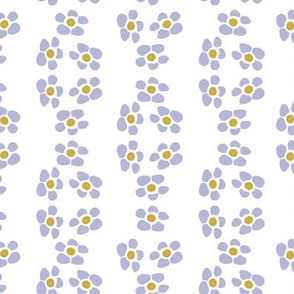 Forget Me Nots Stripes_lavender_large 17.5"x8"