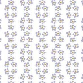 Forget Me Nots Stripes_lavender_medium 8.75"x4"