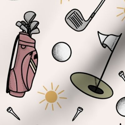 Classic Pink Golf