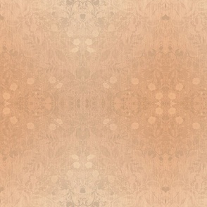 damask-peach faux foil