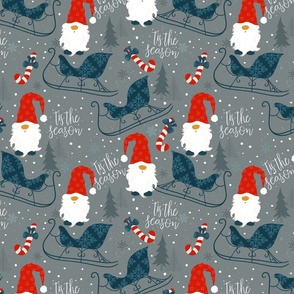 Frosty Forest Gnomes - Grey