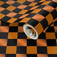 Orange, Copper, Black Checker