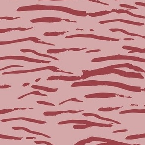 Ocean Waves - Red
