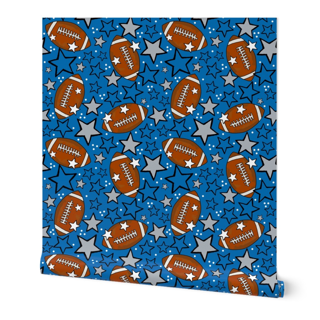 Large Scale Team Spirit Footballs and Wallpaper | Spoonflower