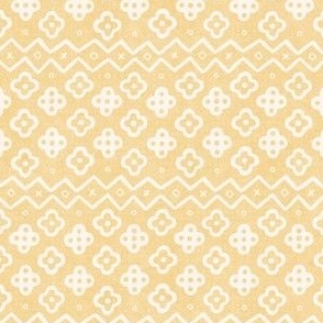 Flowerbed, butter yellow (Small)