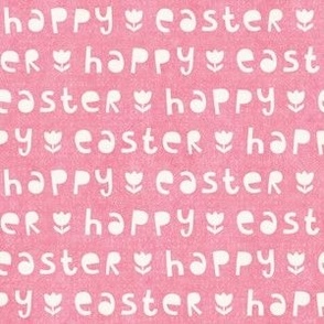 Happy Easter Greeting, sweet pink (Small)