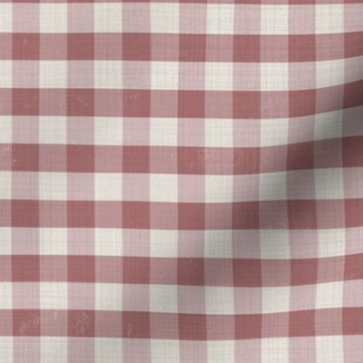 gingham - light rosewood - small