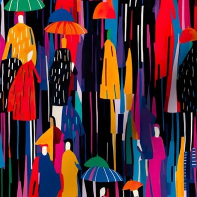 Rainy Day Rhythms - Abstract Urban Melody