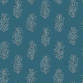Pine Needles Turquoise 