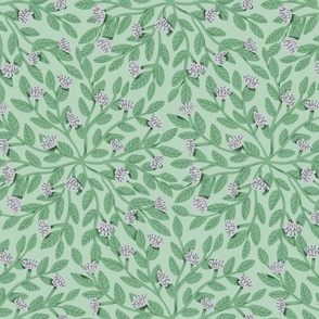 Minty - Sweet Garden - Medium - Dainty Flowers Collection