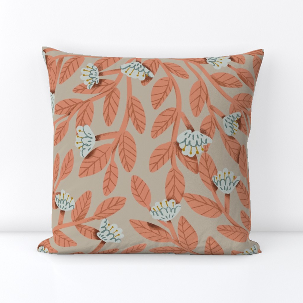 Serene Soft Colours - Sweet Garden - Large - Dainty Flowers Collection