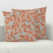 Serene Soft Colours - Sweet Garden - Large - Dainty Flowers Collection