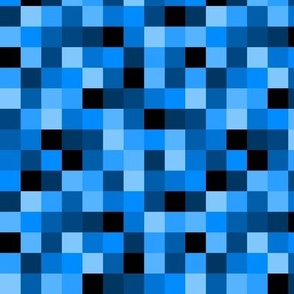 checkerboard slightly darker shades of blue