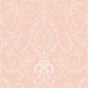 French Chateau -pink and. Cream