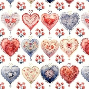Country Hearts (Medium Scale)