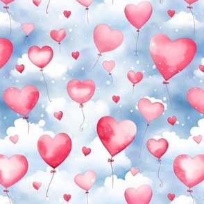 Heart Balloons (Medium Scale)
