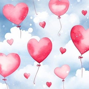 Heart Balloons (Large Scale)