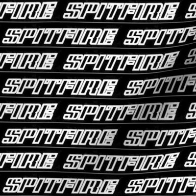 Triumph Spitfire logo horizontal stripe